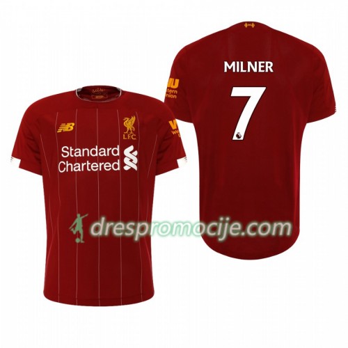 Liverpool Dres James Milner 7 Domaći 2019/20 Kratkih Rukava Liverpool Dres James Milner 7 Domaći 2019/20 Kratkih Rukava